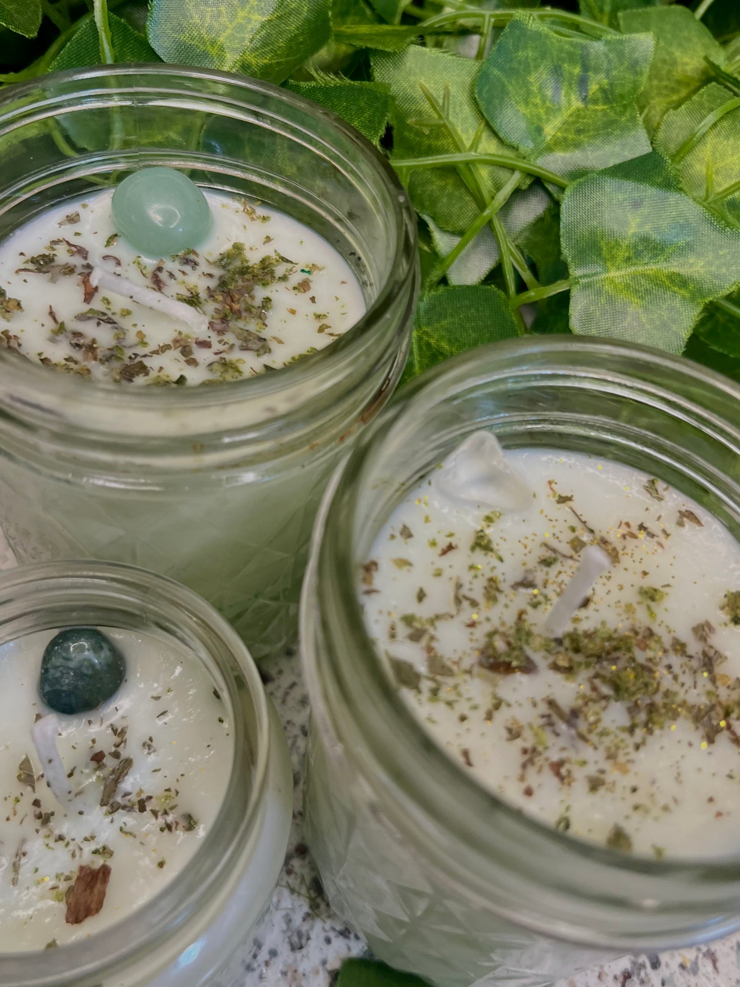 Cannabis Healing Candle π