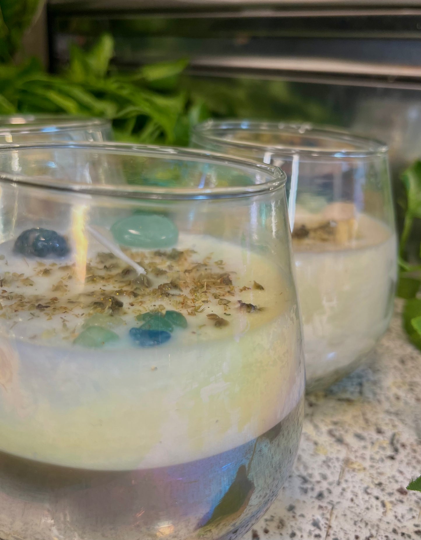 Cannabis Healing Candle π