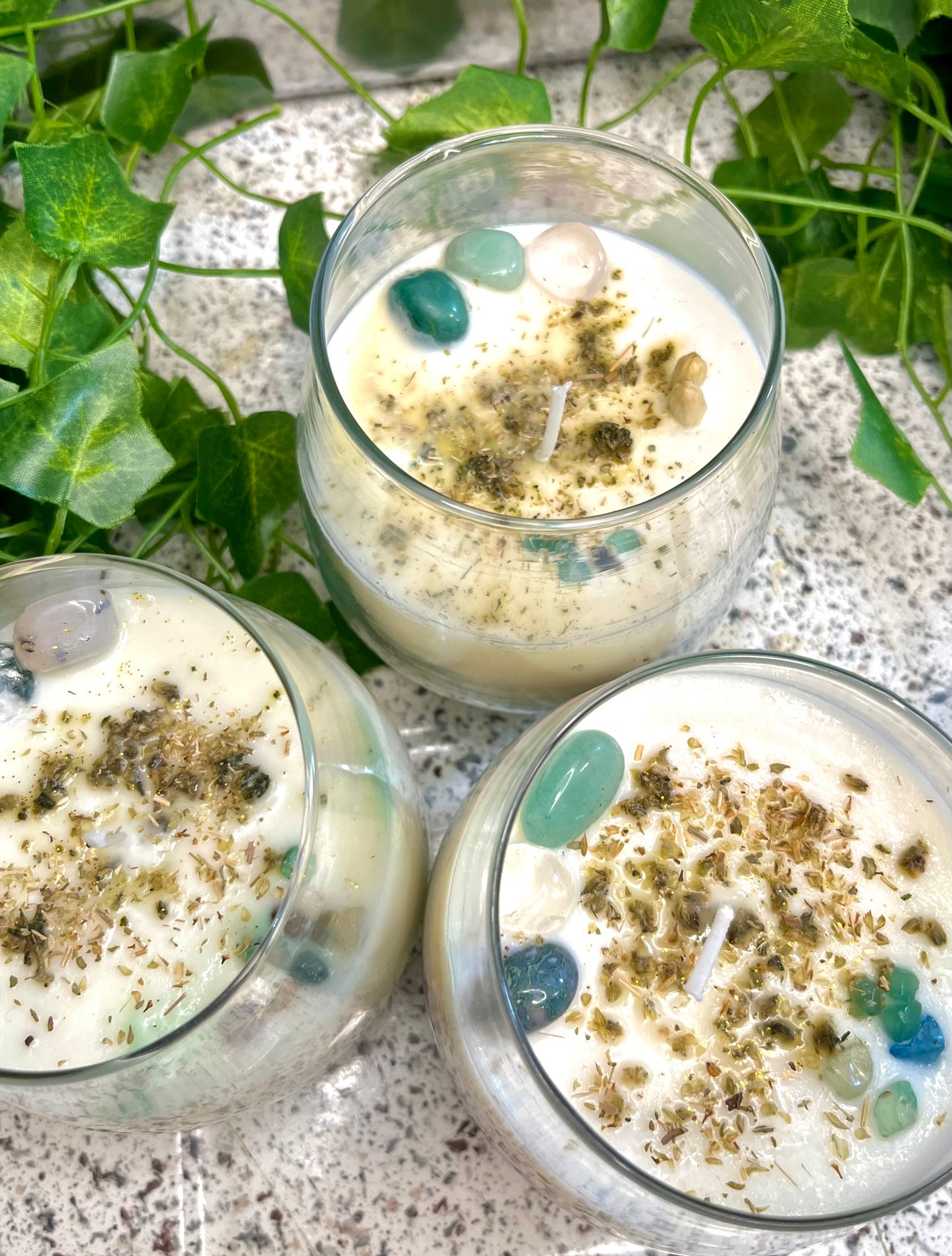 Cannabis Healing Candle π