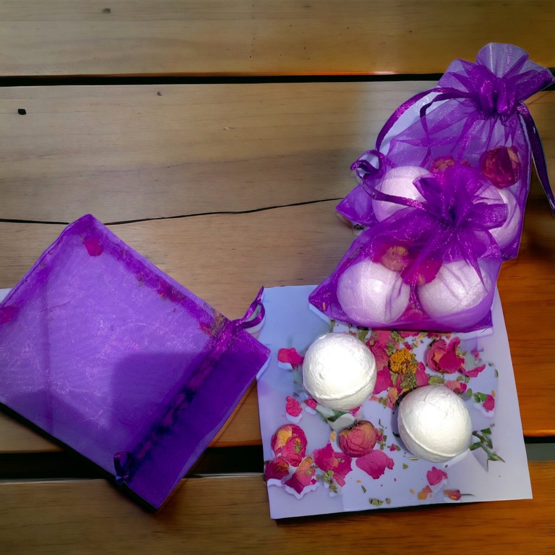 HERBAL BATH BOMBS