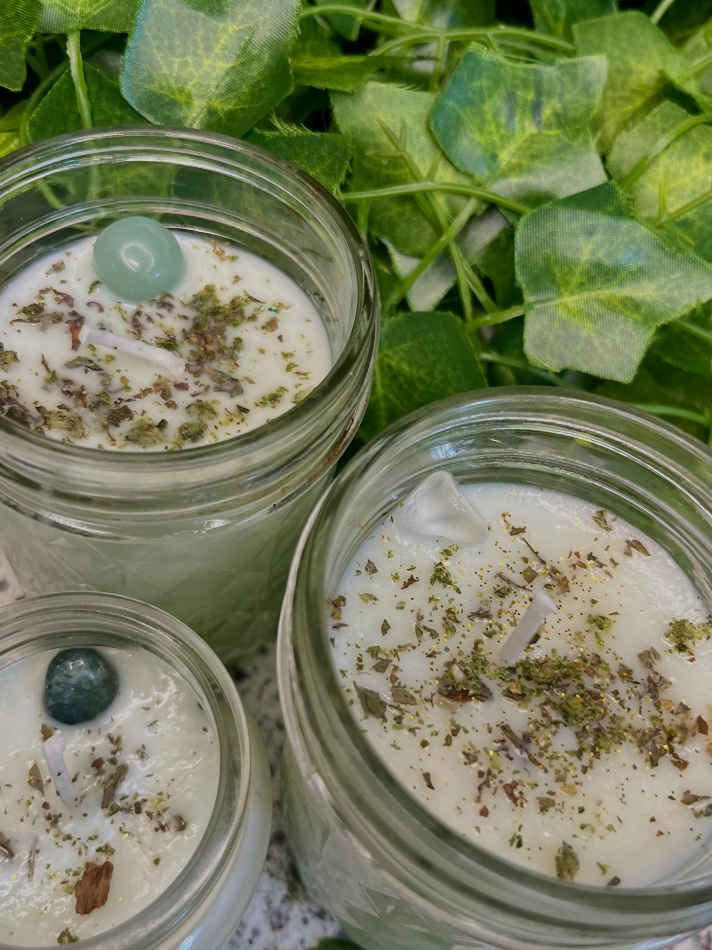 Cannabis Healing Candle π