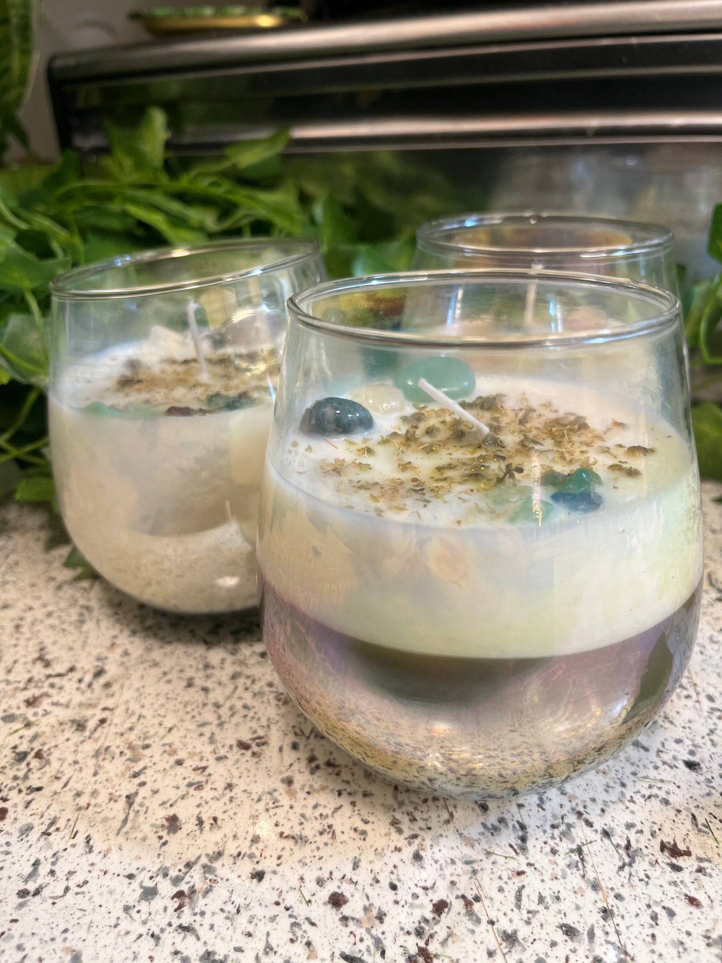 Cannabis Healing Candle π