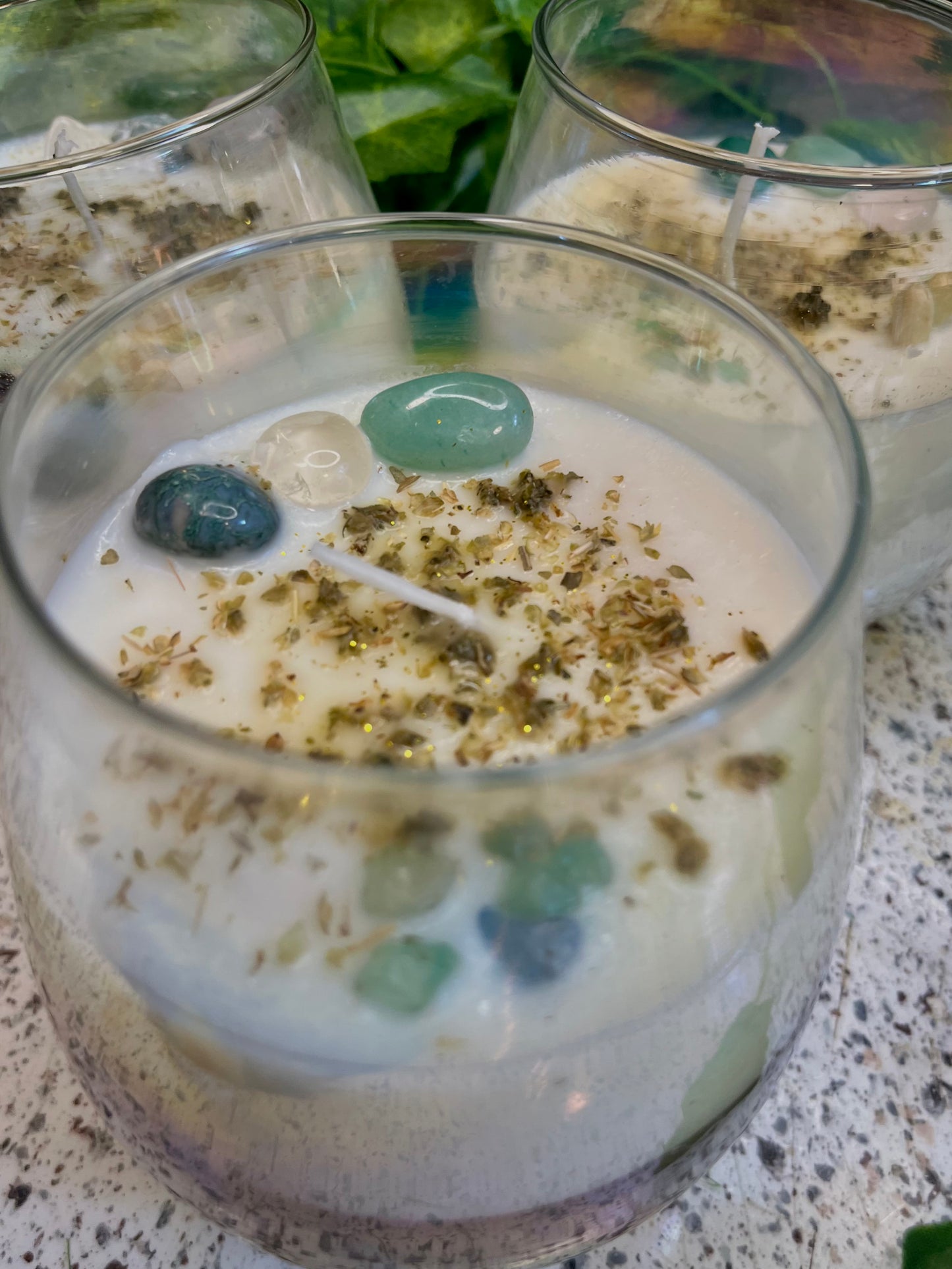 Cannabis Healing Candle π