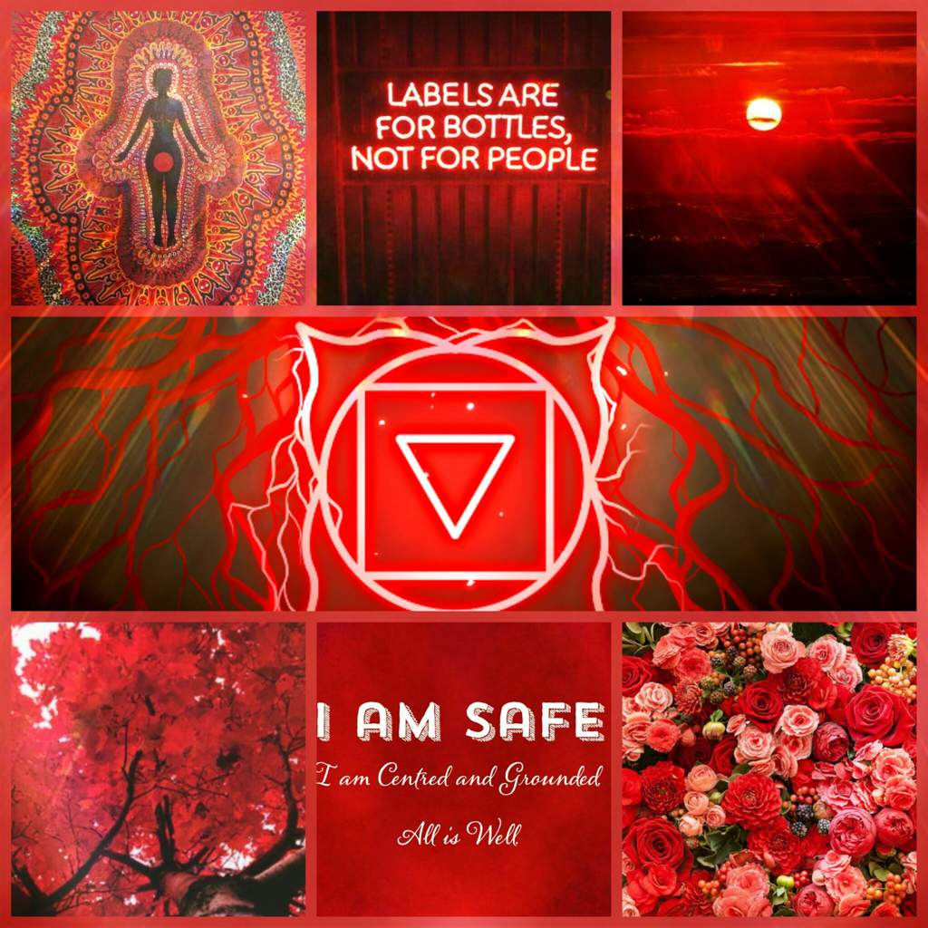 ROOT CHAKRA HEALING CANDLE đ´