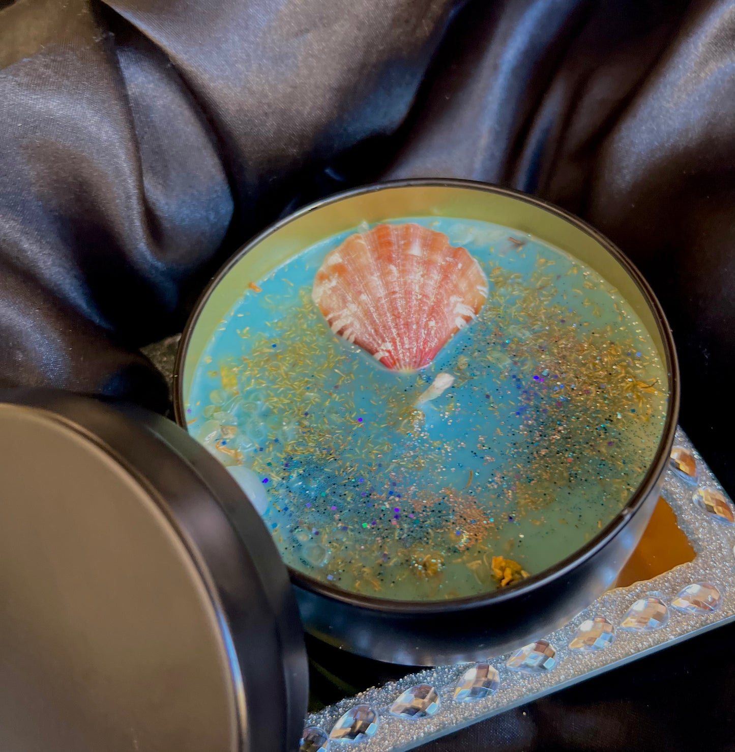 SERENITY INTENTION CANDLE + MELTđŻ