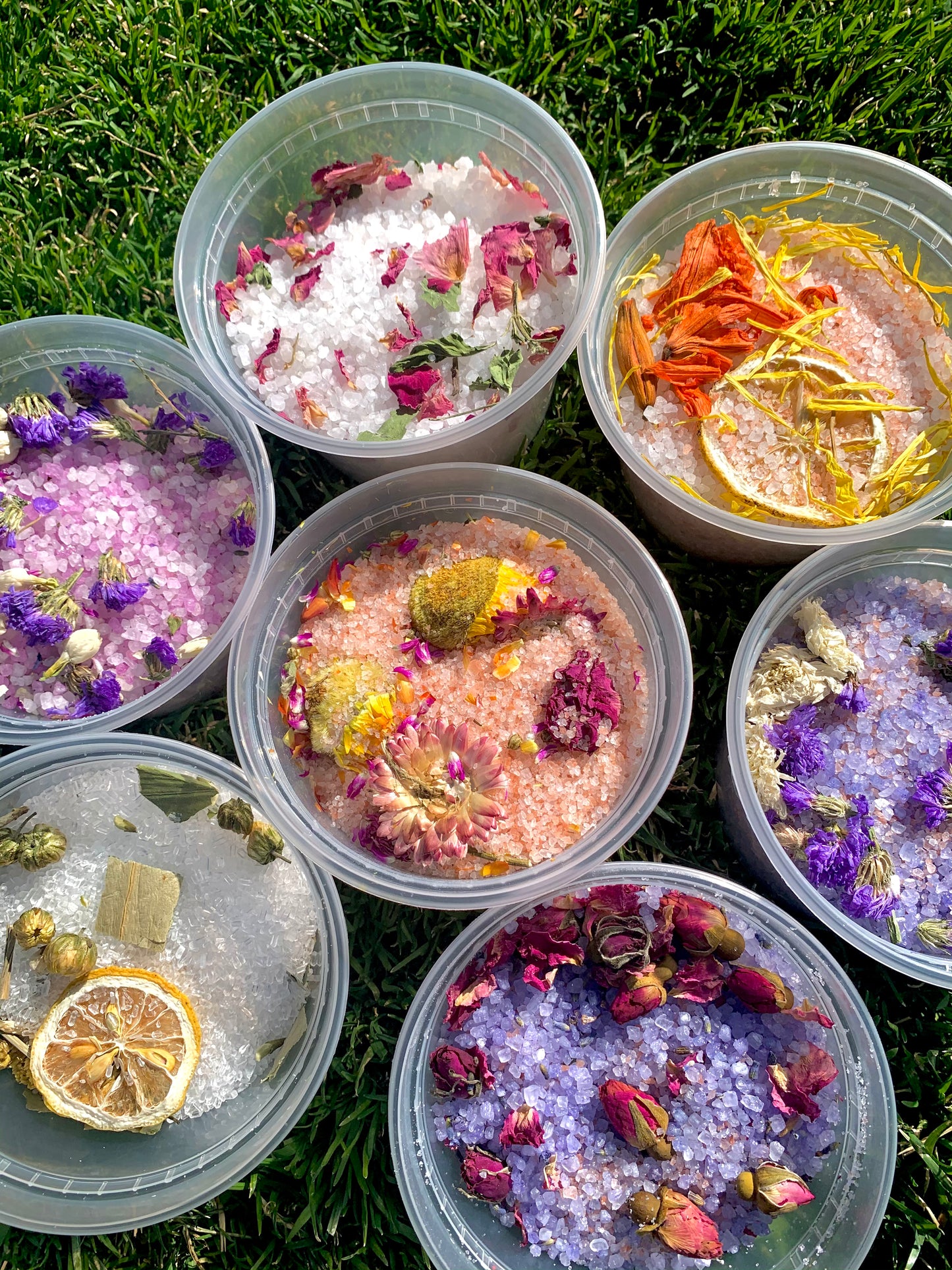 BATH SALTS • SPA RELAXATION BATH CRYSTALS • SPA SOAK
