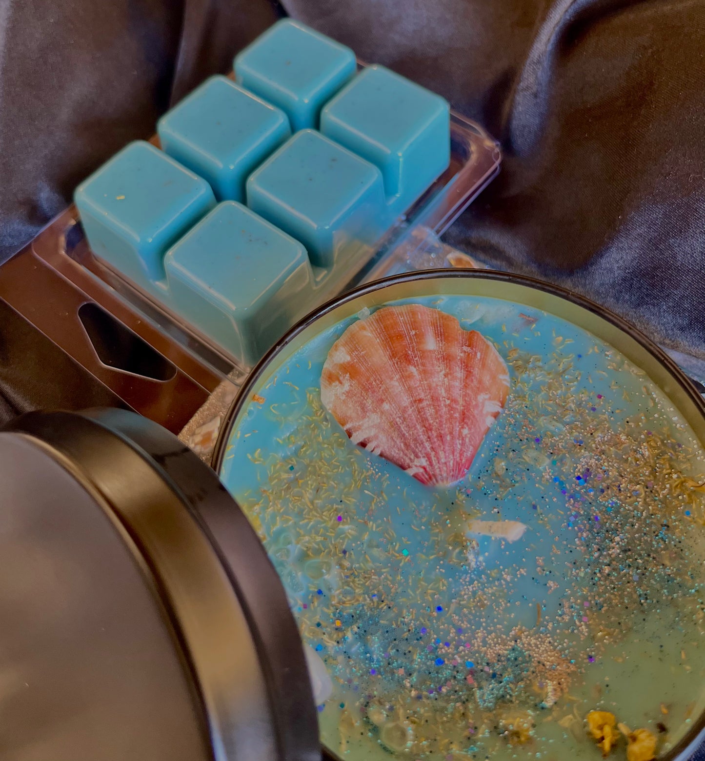 SERENITY INTENTION CANDLE + MELTđŻ
