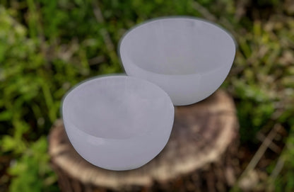 SELENITE CRYSTAL CHARGING BOWL