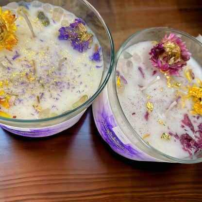 CROWN CHAKRA HEALING CANDLE