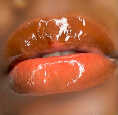 Rose Gold Natural Lip Gloss 🌹