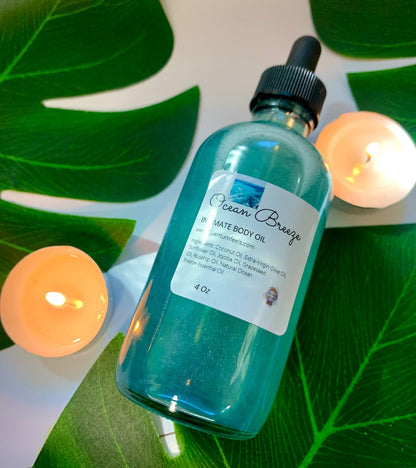 OCEAN BREEZE SHIMMERING BODY OIL 🌊