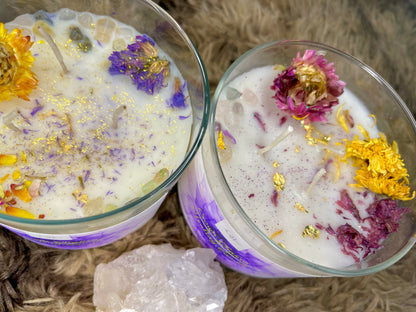 CROWN CHAKRA HEALING CANDLE