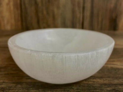 SELENITE CRYSTAL CHARGING BOWL