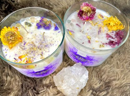 CROWN CHAKRA HEALING CANDLE