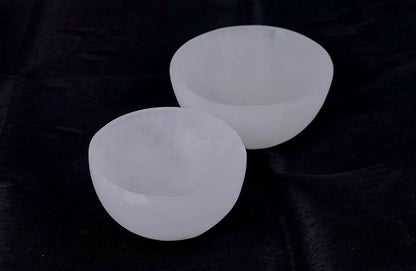 SELENITE CRYSTAL CHARGING BOWL